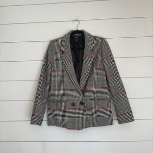 Forever 21 Houndstooth Blazer / Small